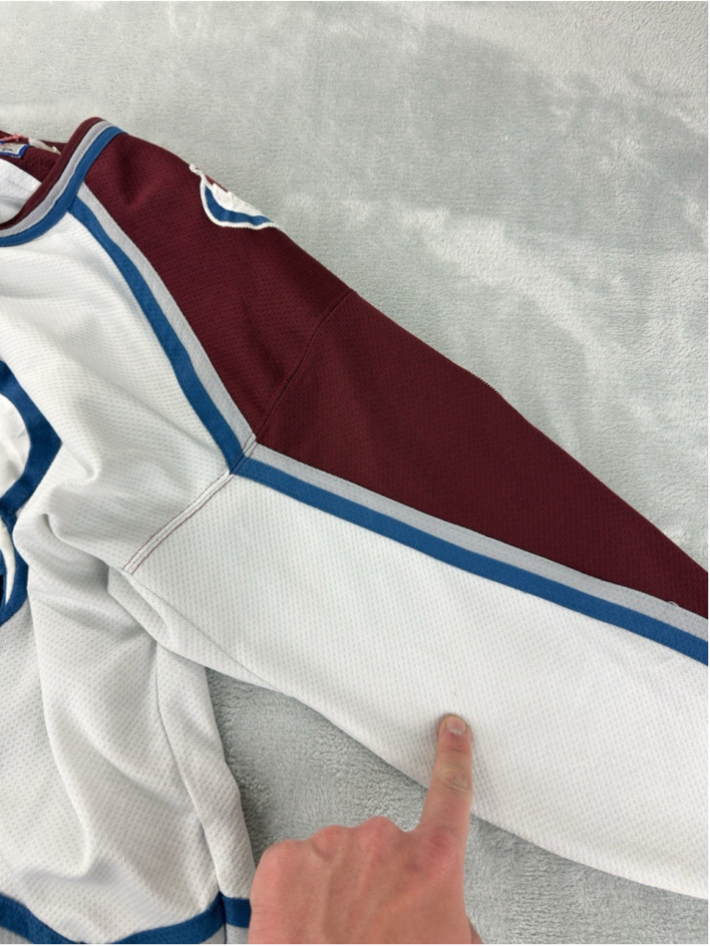 Vintage Starter Colorado Avalanche Mike Ricci #9 NHL Hockey Jersey - Picture 4 of 16